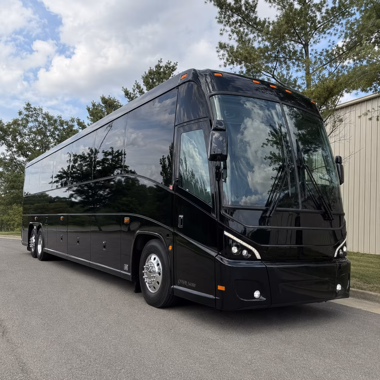 charter bus shuttles between whittier and los alamitos joint forces training base