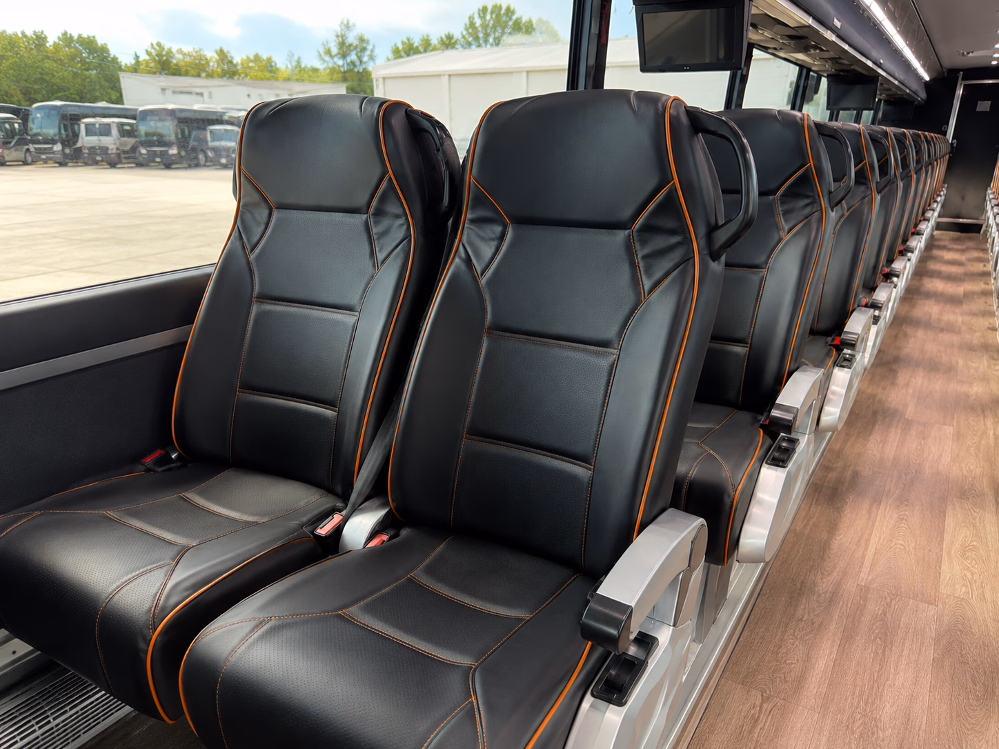 whittier charter bus rental inside
