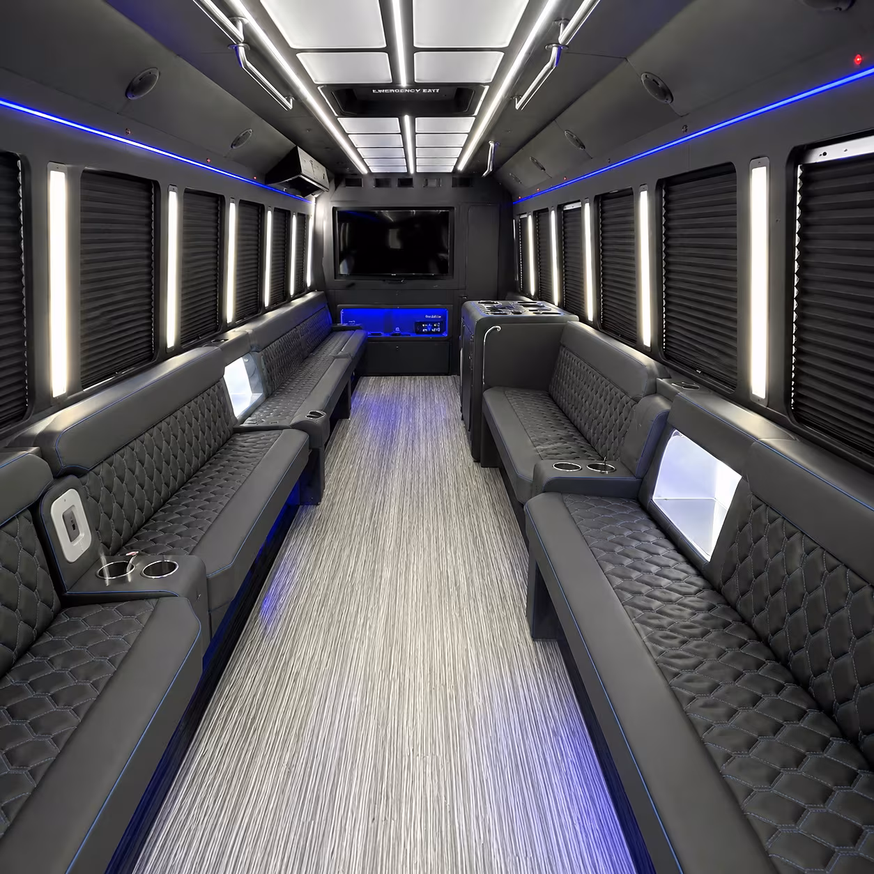 whittier prom party buses with the amenities your group wants